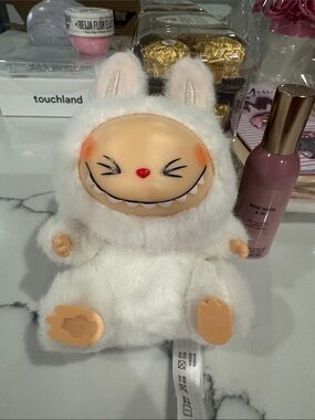 *FREE*White Labubu Plush Character- w/purchase from my closet.
